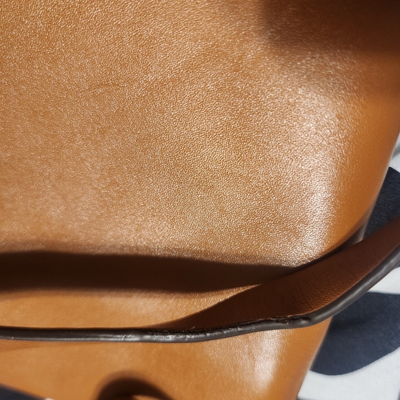 Tory Burch Luggage Color Leather Crossbody Bag - Picture 15 of 16